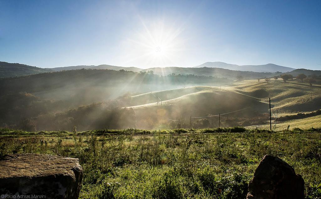 Agriturismo Grossola Castiglione d'Orcia Bagian luar foto