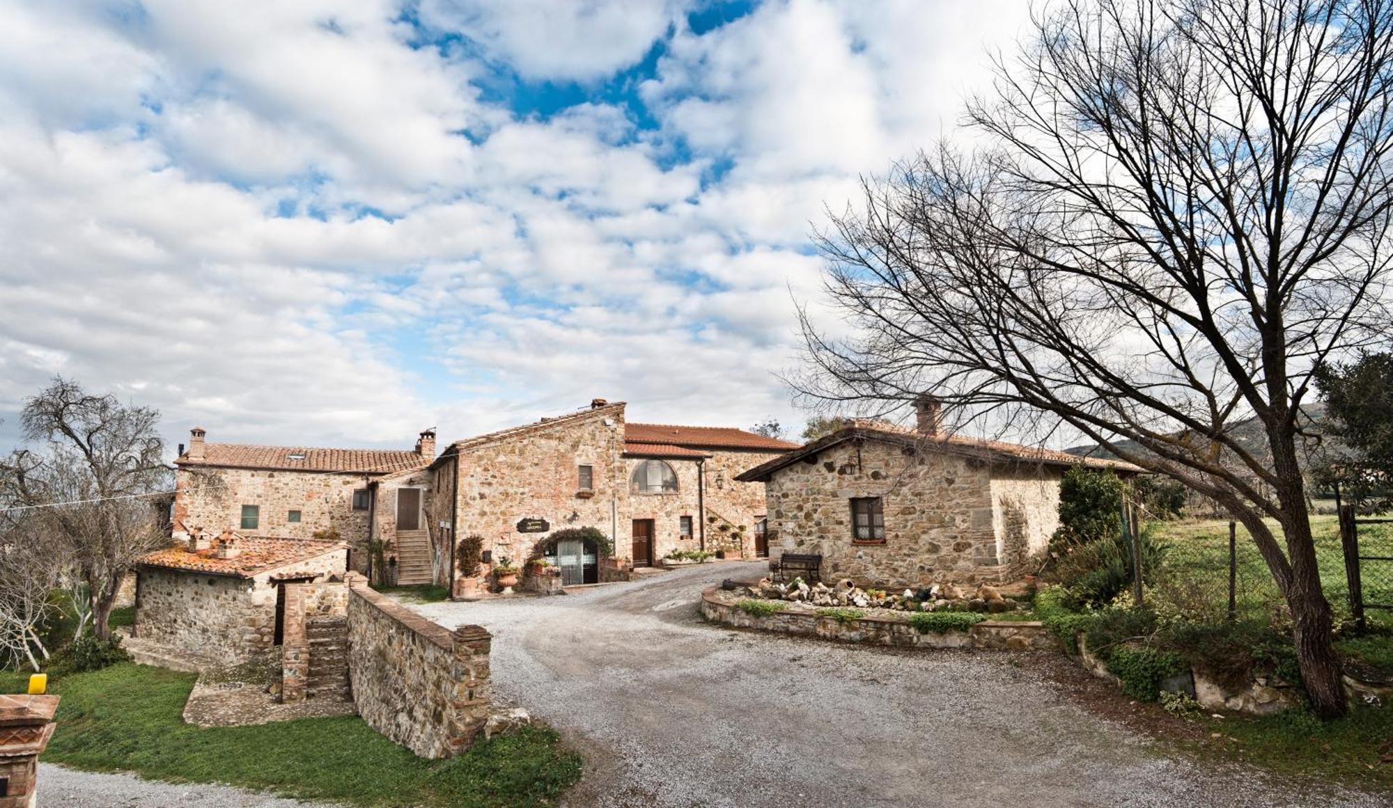 Agriturismo Grossola Castiglione d'Orcia Bagian luar foto