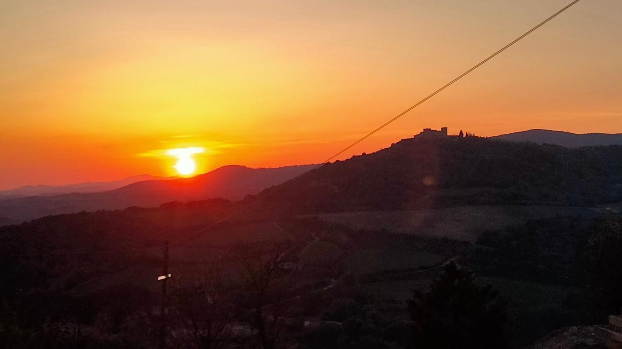 Agriturismo Grossola Castiglione d'Orcia Bagian luar foto